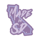 Purple Monochrome 3" Sticker