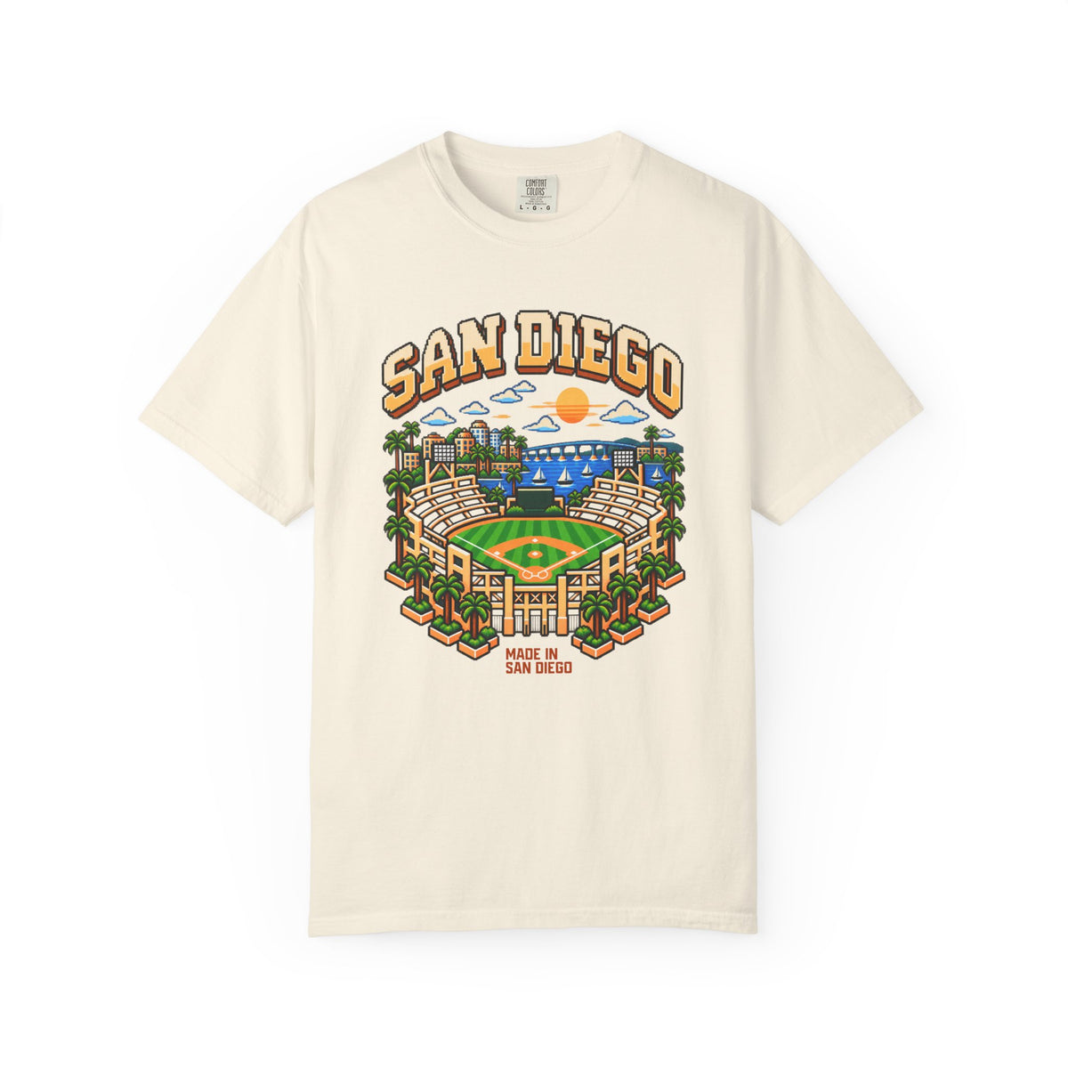 Heavyweight Heritage 8-Bit San Diego T-Shirt