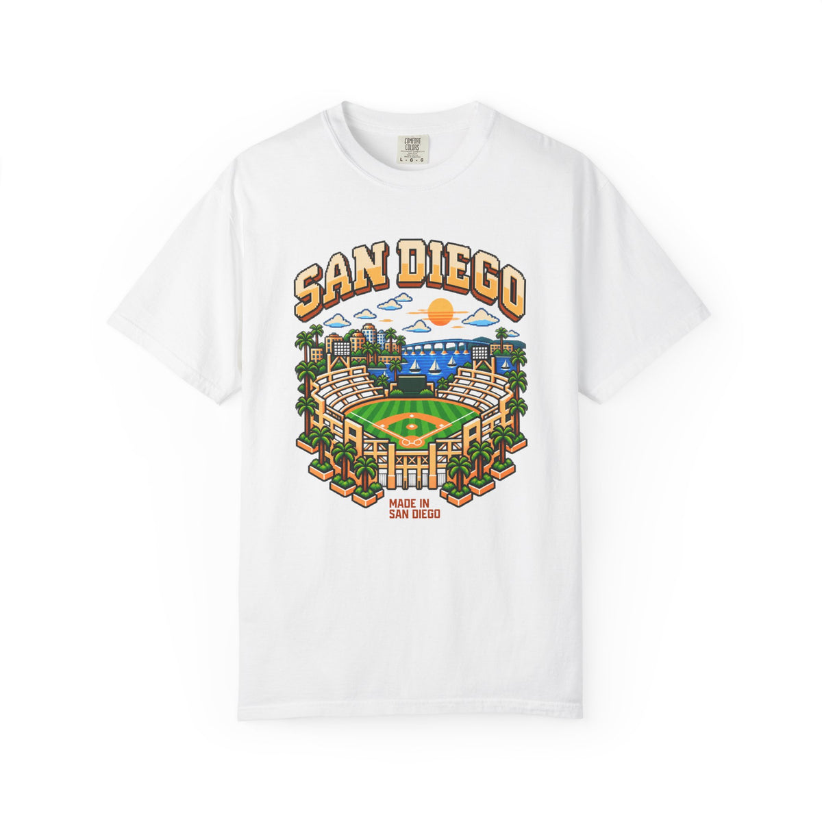 Heavyweight Heritage 8-Bit San Diego T-Shirt