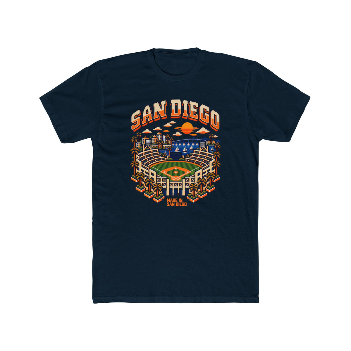 8-Bit San Diego Classic Unisex T-shirt