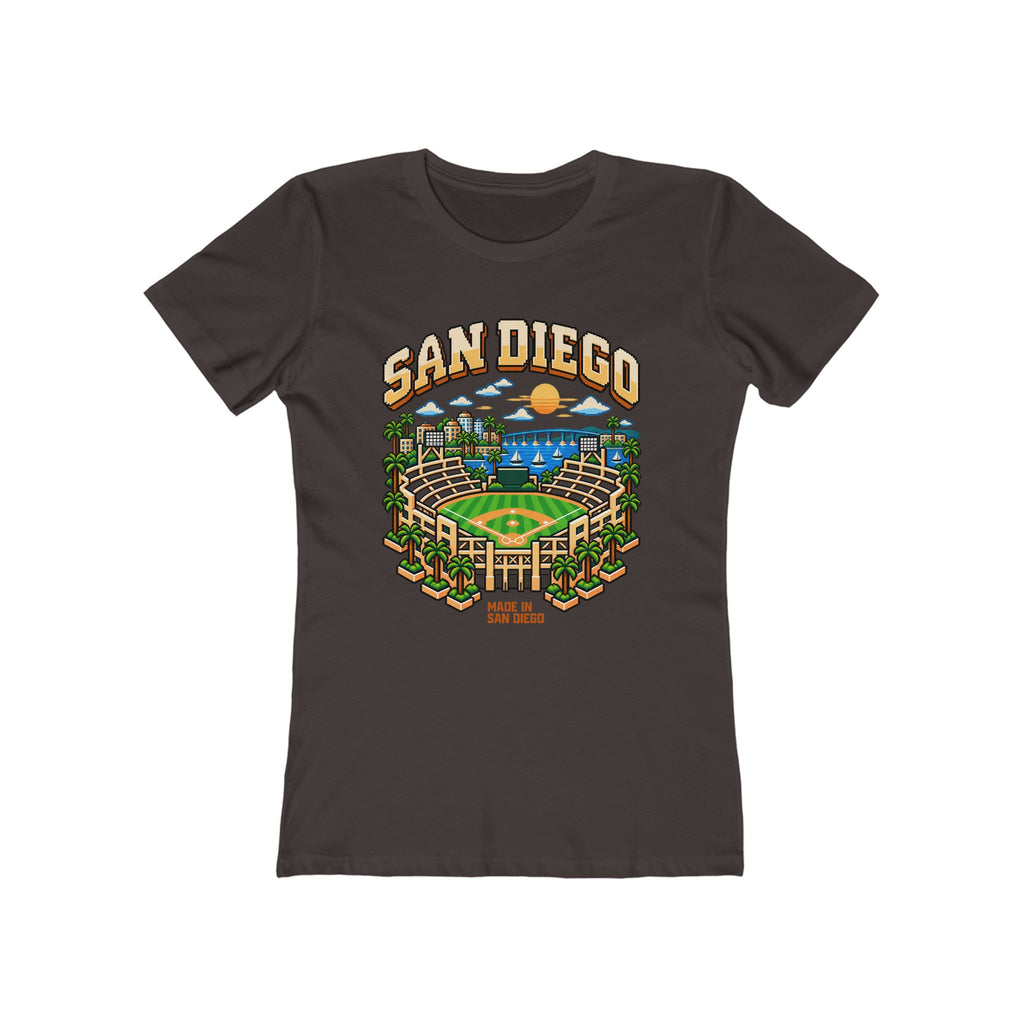 Women's Heritage 8-Bit San Diego T-Shirt
