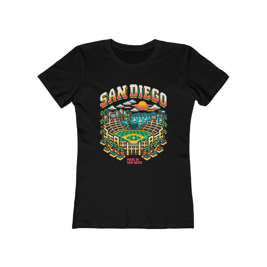 Women's City 8-Bit San Diego T-Shirt