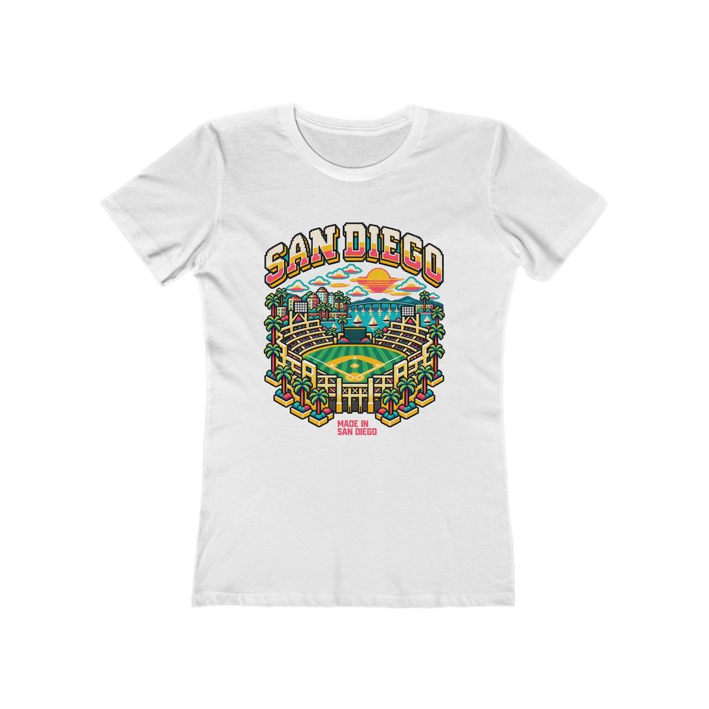 Women's City 8-Bit San Diego T-Shirt