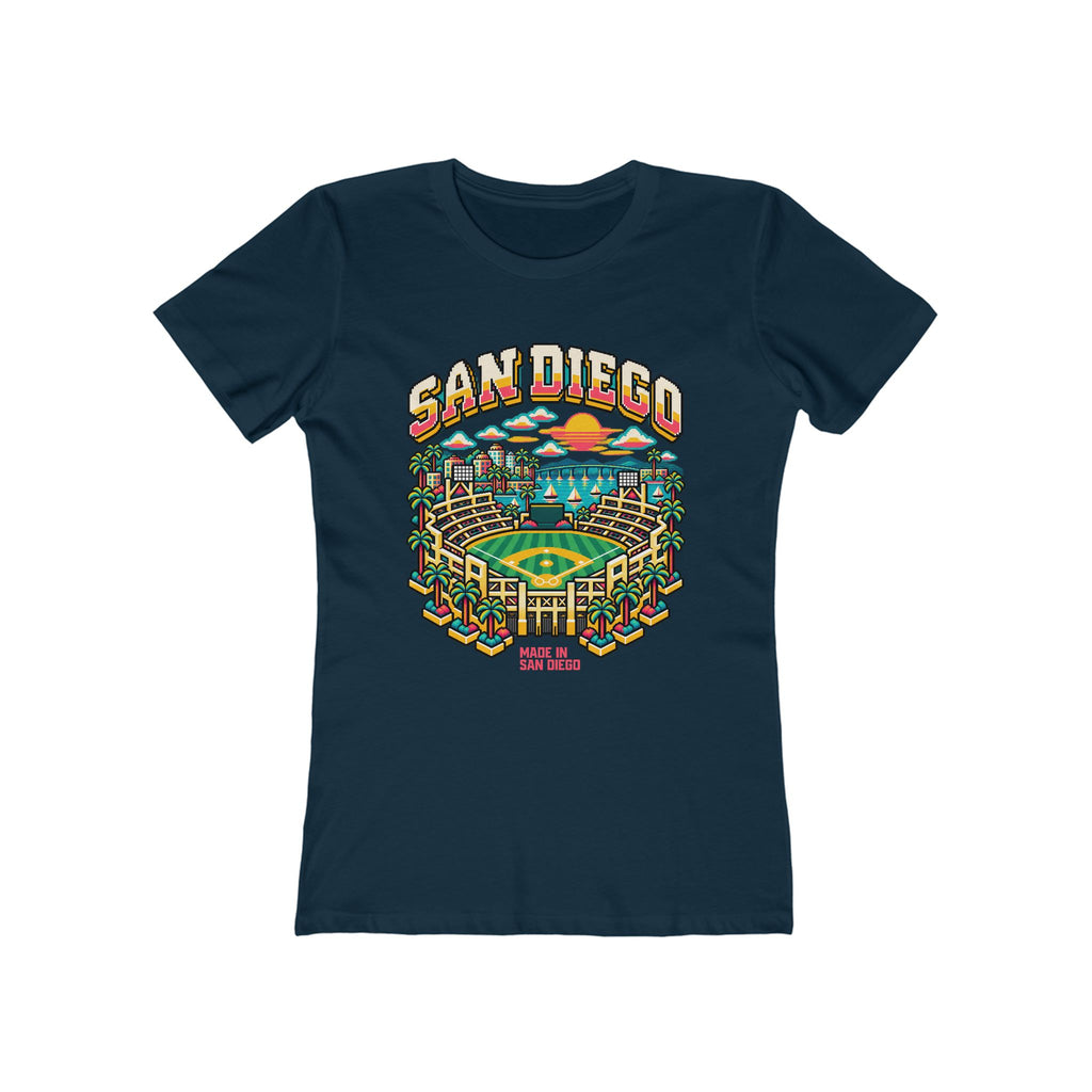 Women's City 8-Bit San Diego T-Shirt