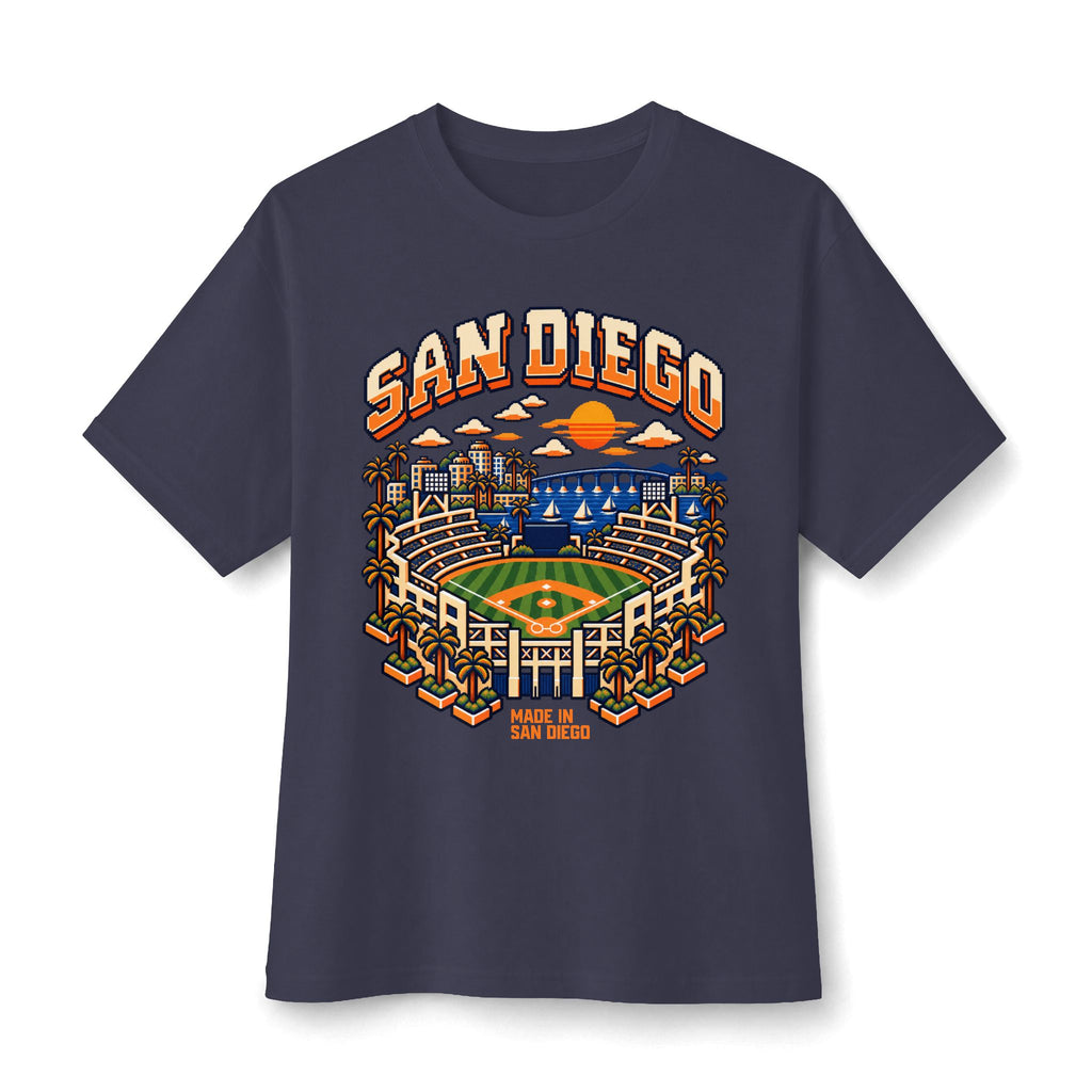 8-Bit San Diego Classic Big & Tall T-Shirt