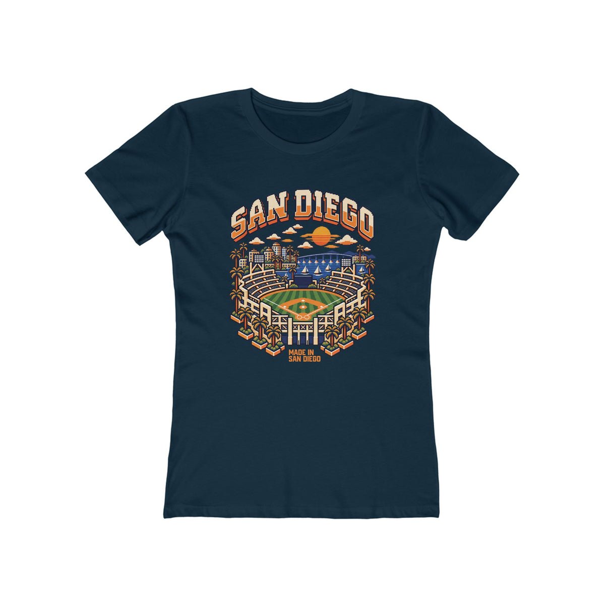 8-Bit San Diego Classic Women's T-shirt