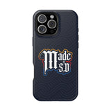 Gothic Script Impact-Resistant Phone Case