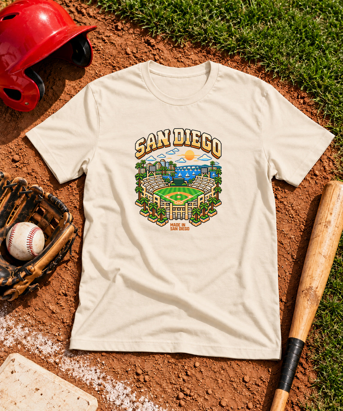 8-Bit San Diego Heritage Unisex T-shirt