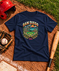 8-Bit San Diego City Big & Tall T-Shirt