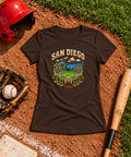 8 - Bit San Diego Heritage  Womens T-Shirt