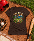 Women's Heritage 8-Bit San Diego T-Shirt