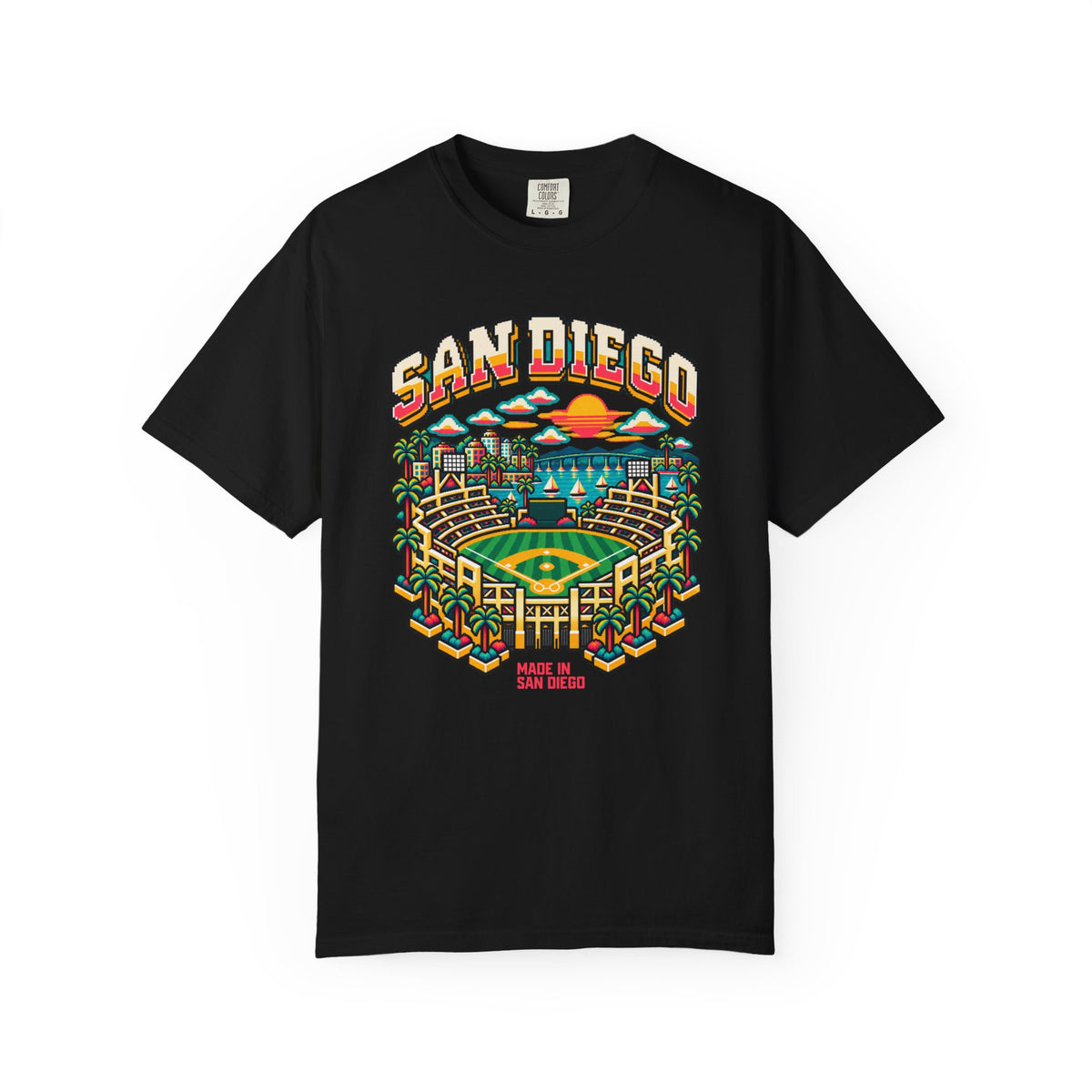 Heavyweight City 8-Bit San Diego T-Shirt