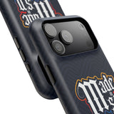 Gothic Script Impact-Resistant Phone Case