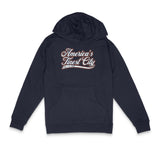 America's Finest City Lightweight Pullover Sweatshirt (Navy Blue/White/Orange)