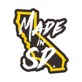 Brown/Gold/White Cali Logo 3" Sticker