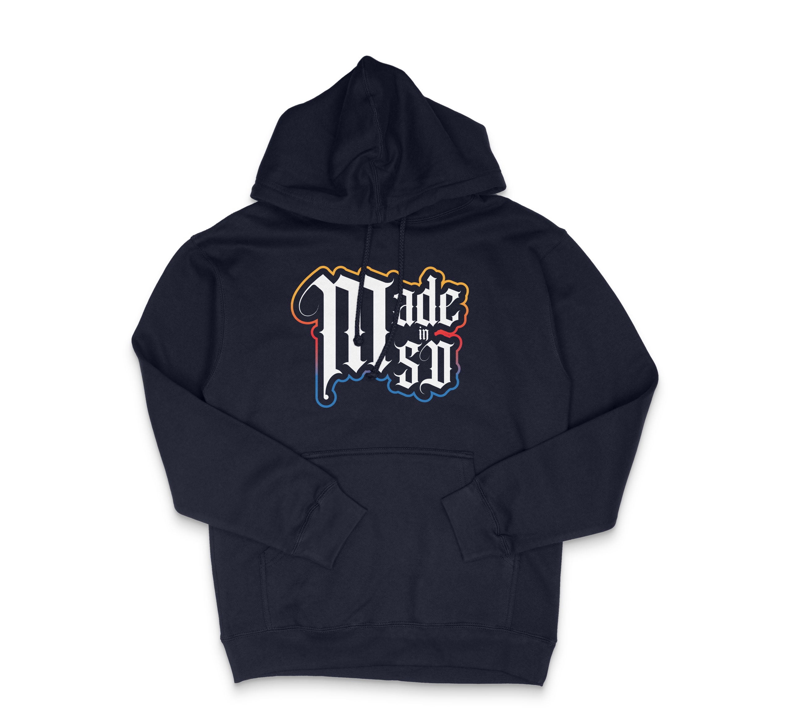 Made in San Diego Gothic Script Heavyweight Pullover Sweatshirt