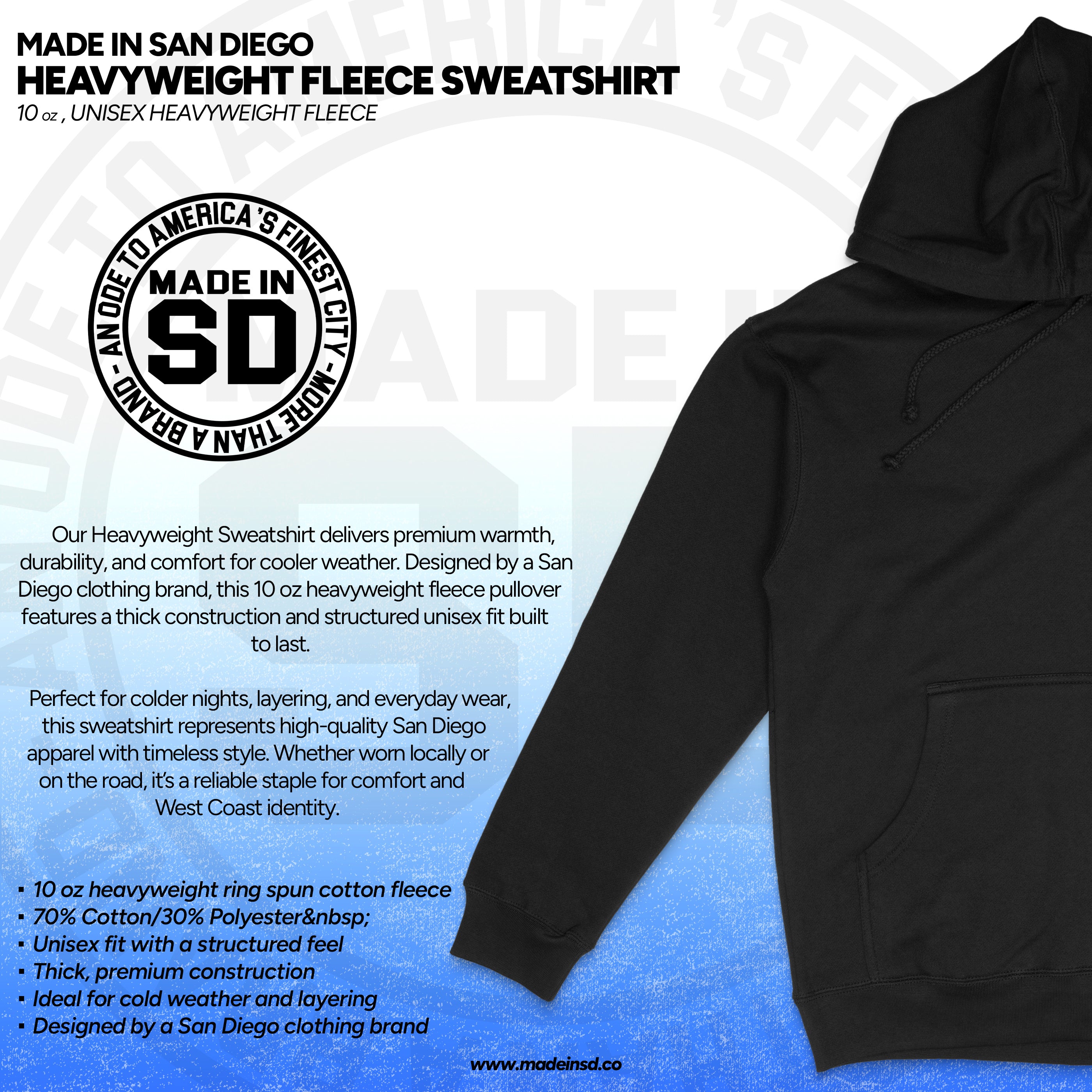 We Are San Diego Heavyweight Pullover Sweatshirt (2025 Edition)