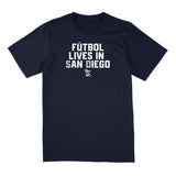 **PREORDER** Futbol Lives in San Diego T-Shirt/Sweatshirt