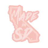 Peach Monochrome 3" Sticker