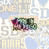 Made in San Diego Punk Holographic Sticker - Made in San Diego Clothing Company
