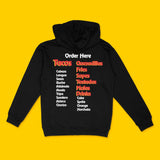 **PREORDER** Tacos El San Diego Sweatshirt (Black) - Made in San Diego Clothing Company