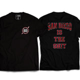 San Diego is The Shit (San Diego State Aztecs Colorway) Premium T-Shirt - Made in San Diego Clothing Company